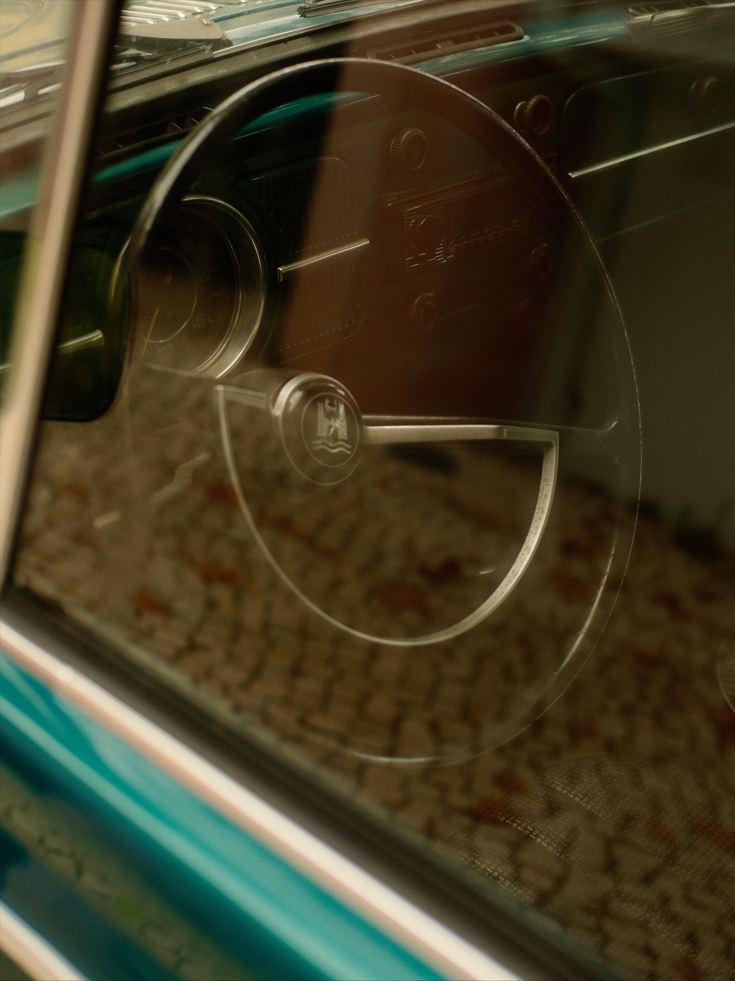 Through the window of a Beetle